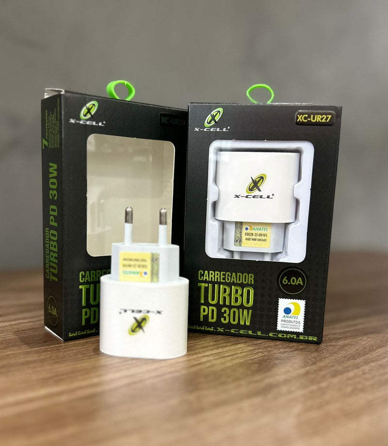 Fonte Turbo X-Cell XC‑UR27 30W PD