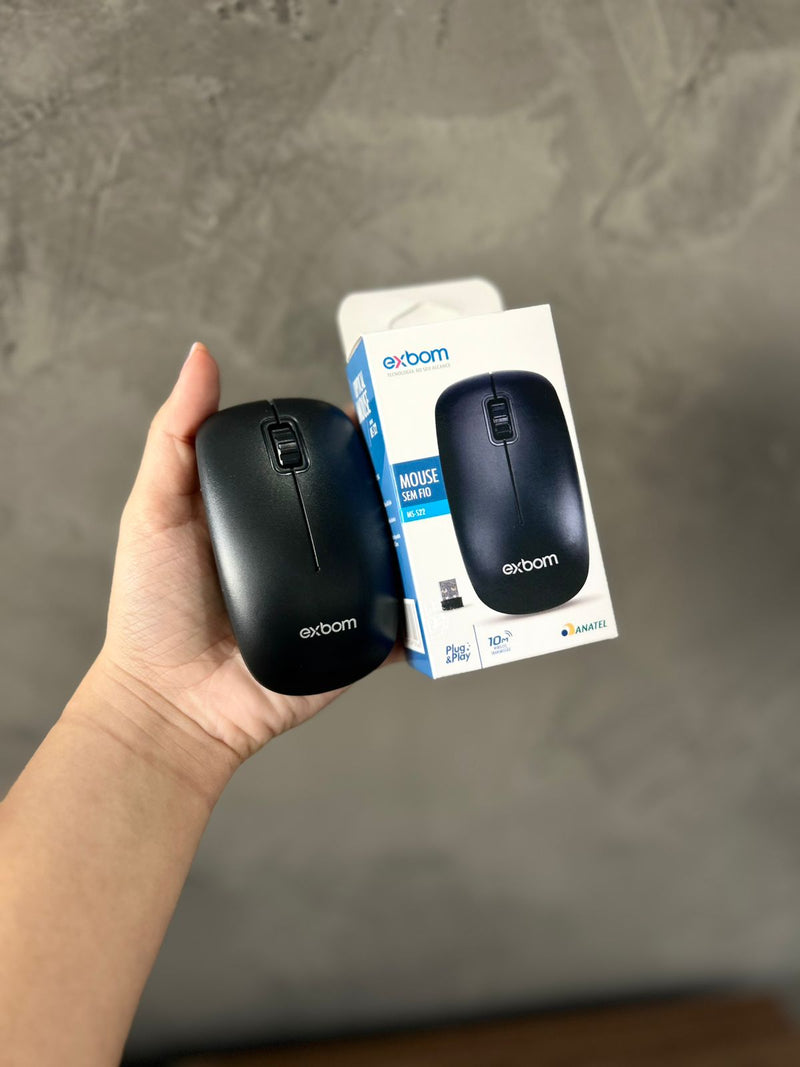 Mouse Sem Fio Exbom MS-S22