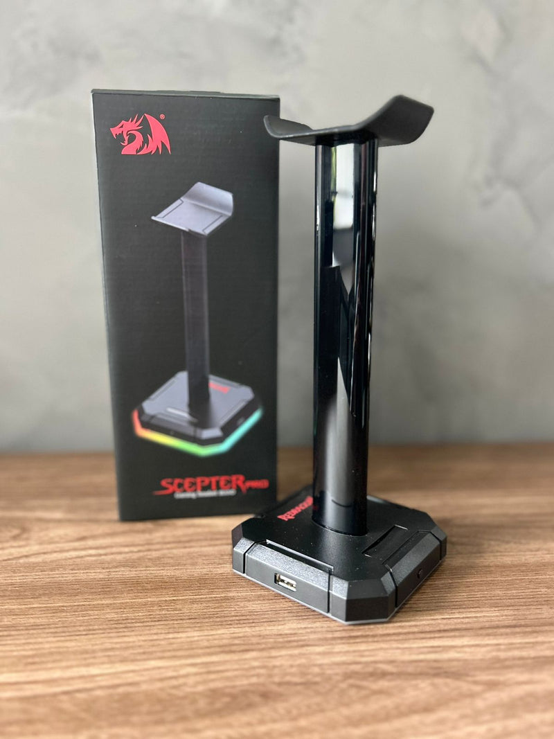 Suporte Gamer Redragon Scepter Pro RGB