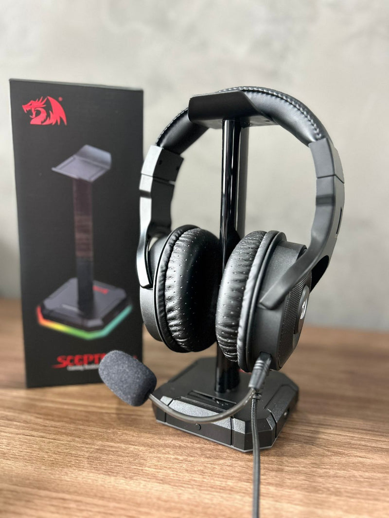 Suporte Gamer Redragon Scepter Pro RGB