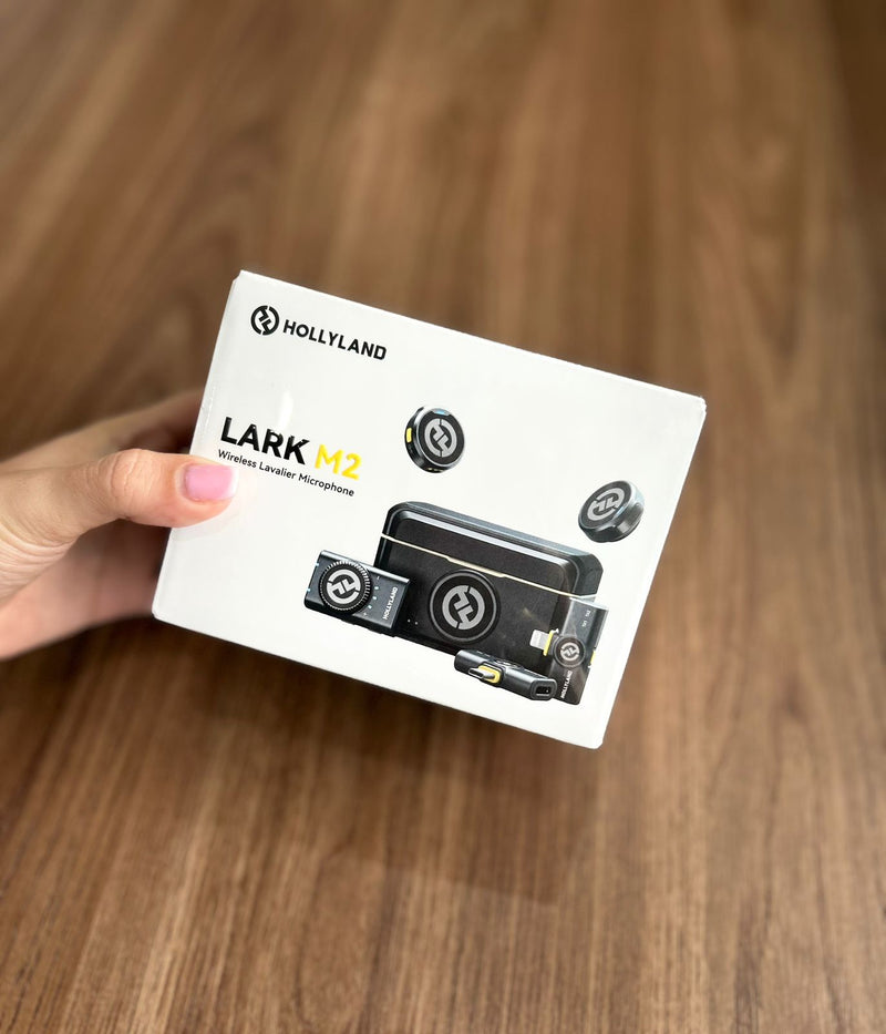 Microfone de lapela Hollyland Lark M2