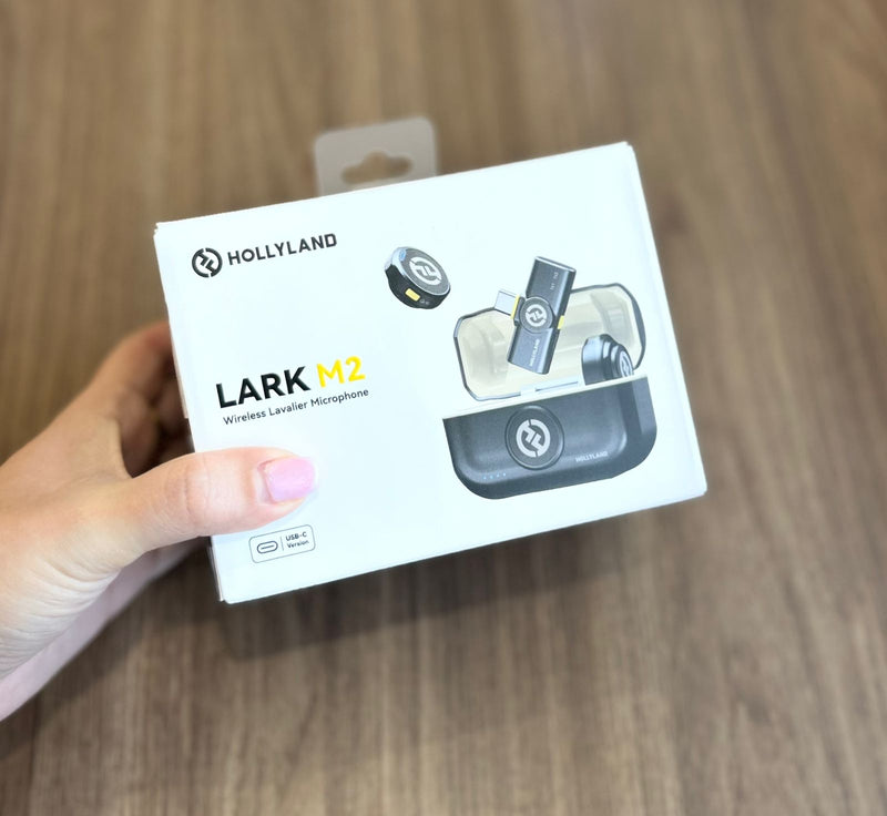 Microfone de lapela Hollyland Lark M2